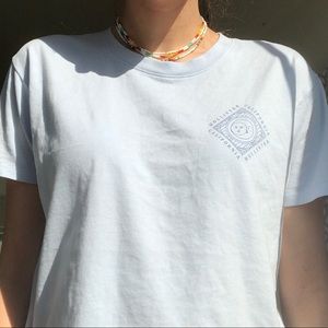baby blue hollister top